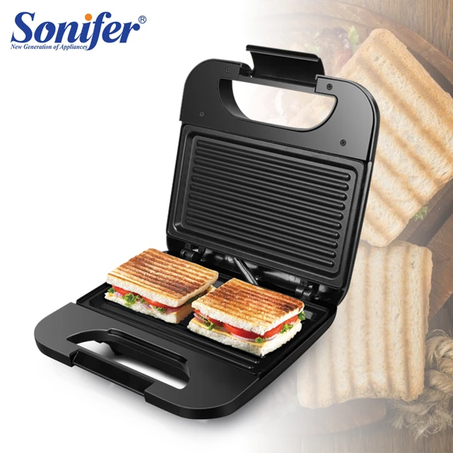 gammel Misforstå schweizisk Electric Sandwich Maker 750W Grill Plate Cooking Kitchen Appliances  Breakfast Waffles Machine Non-stick Iron Pan Sonifer - AliExpress