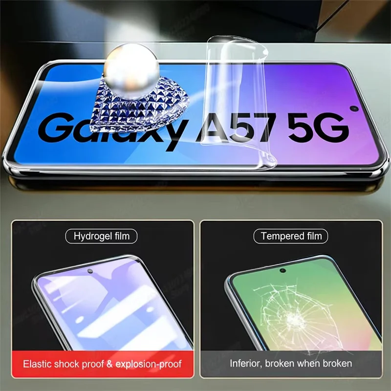 4-Pack Hydrogel Screen Protector Film