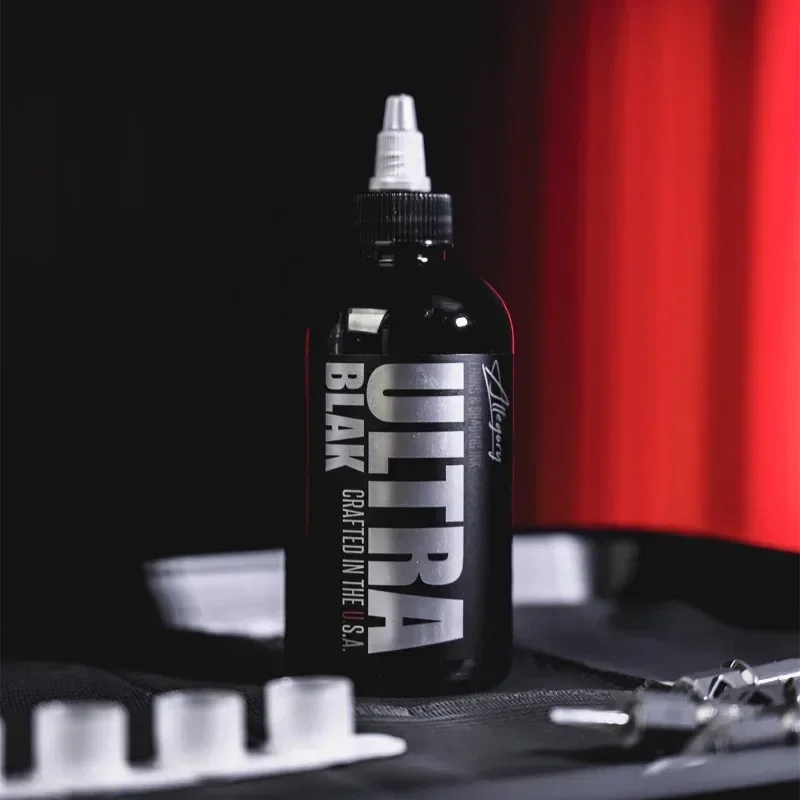 30/60/120ml Tattoo Ink Black and White Tricolor Water-based Ink Non-irritating Easy Coloring Classic Black Super Durable