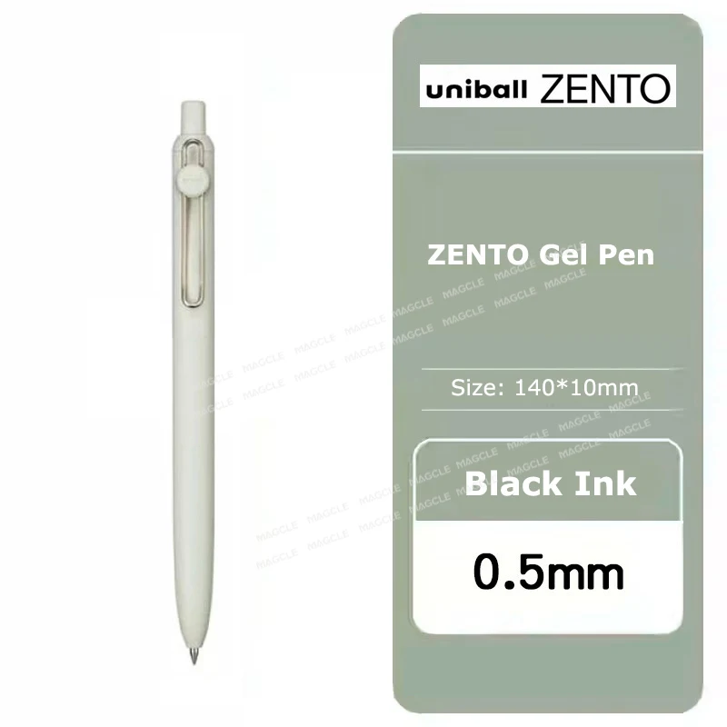 Eco-Friendly Water-Based Gel Pen with Stylish Barrel and Long-Lasting Grip