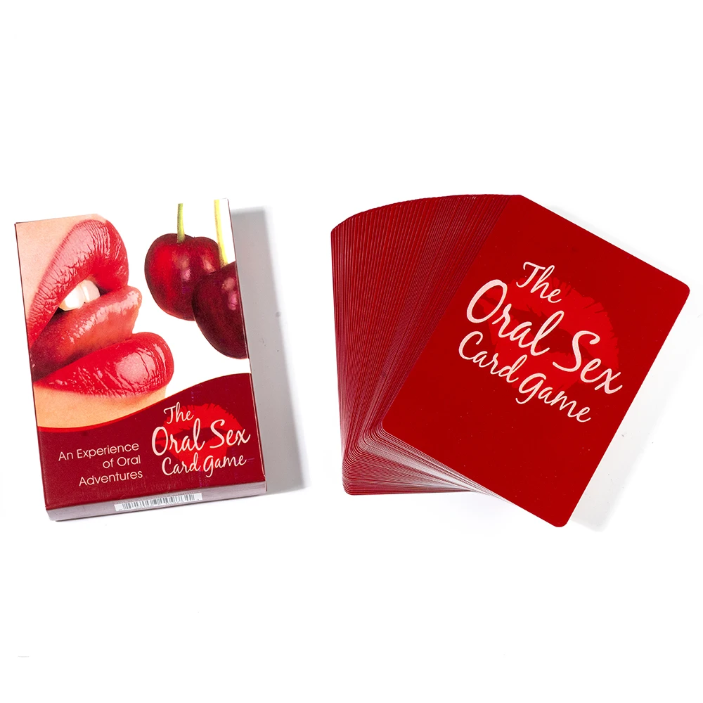 Oral Card Game 50 Different Foreplay Position for Couple card games