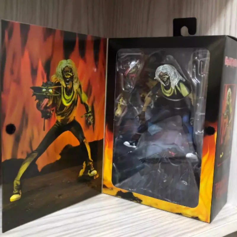 

In Stock 7'' Neca 33690 Figure Iron Maiden Figures Number Of The Beast 40th Pvc Action Figurine Model Halloween Gift