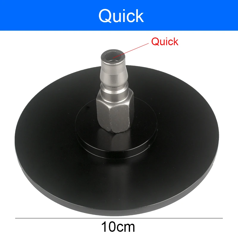 Black Suction Cup Adapter for Sex Machine M6 M8 M10 Connector Reciprocating Linear Actuator Attachments Part End Quick Connector