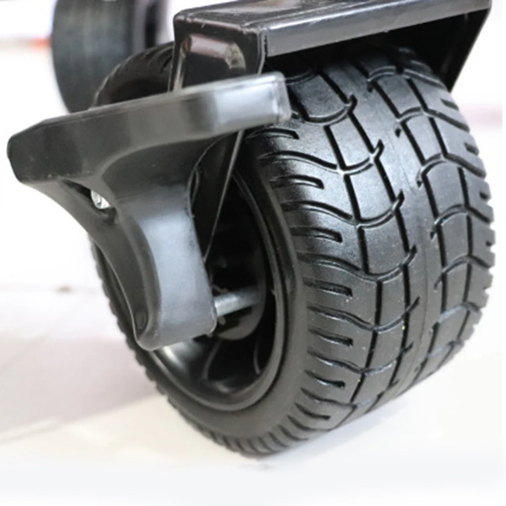 Rubber and Plastic Wagon Wheel for Camping Carts Tire Diameter 6 7 Inches High Load Capacity