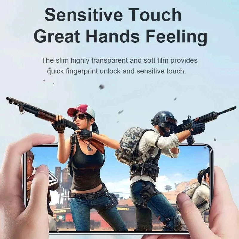 Hydrogel Triple-Layer Protective Screen and Body Film