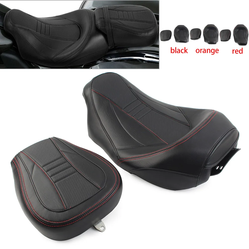 

Низкопрофильный сидение для водителя мотоцикла или пассажира для Harley Davidson Touring Road Glide CVO 2009-2022