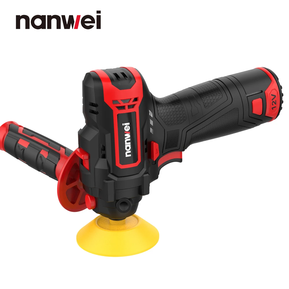 Nanwei Mini Car Polisher 12V Typc-c Charging Interface Car Paint Scratch Repair Polisher