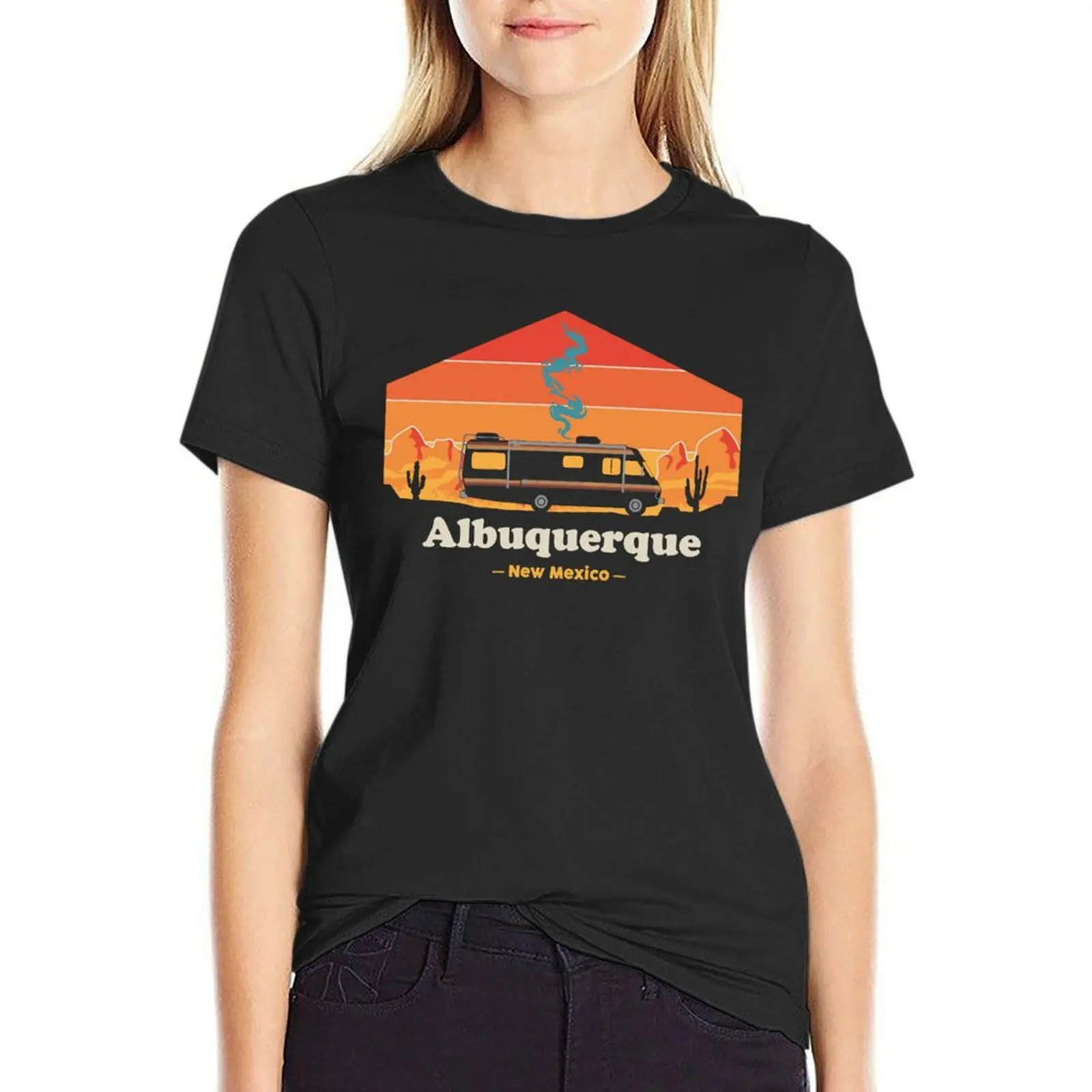 

Albuquerque - Breaking Bad T-Shirt Womens graphic t shirts Womens clothing summer clothes for Women