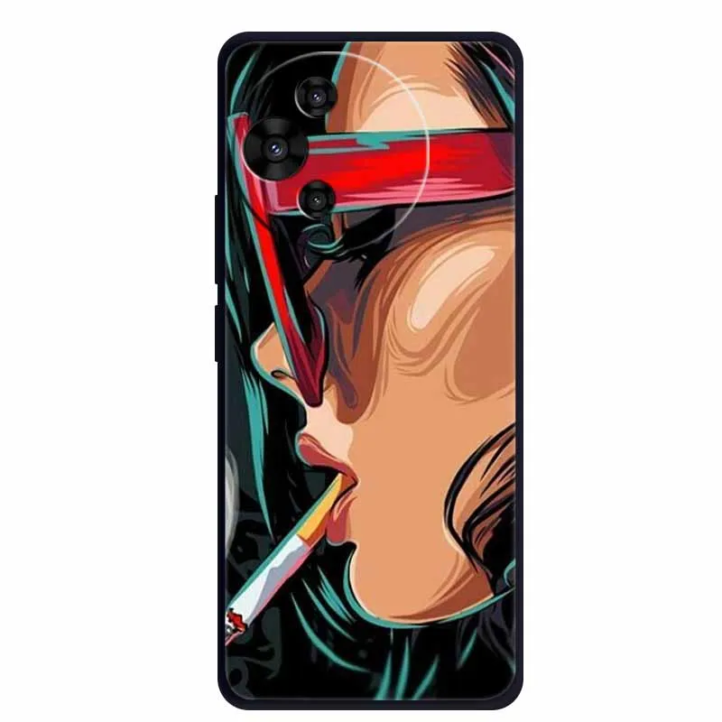 Animal Soft Silicone TPU Phone Case with Shockproof Protective Cool Wolf Design