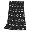 Quackity Merch Smile Logo Blankets Fleece Super Soft Throw Blanket Sofa Throw Blanket For Home Bedroom Outdoor Throws Bedspread 3