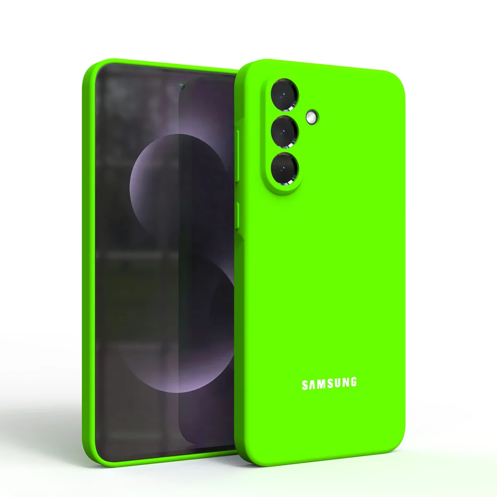 Silky Silicone Soft-Touch Protective Phone Case Cover
