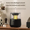 Raindrop Aromatherapy Air Humidifier Diffuser For Office Home Desktop Electric Essential Oil Aroma Diffuser US Plug 5