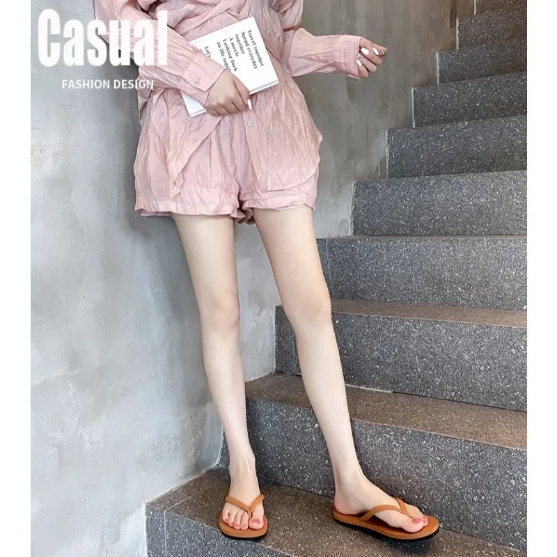 Women's Non-Slip Summer Flip Flops - Beach/Outdoor Casual Sandals, Fashion Slippers for Ladies, Comfortable Holiday Footwear