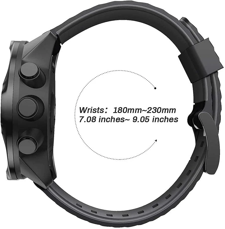 Premium Silicone Replacement Wristband