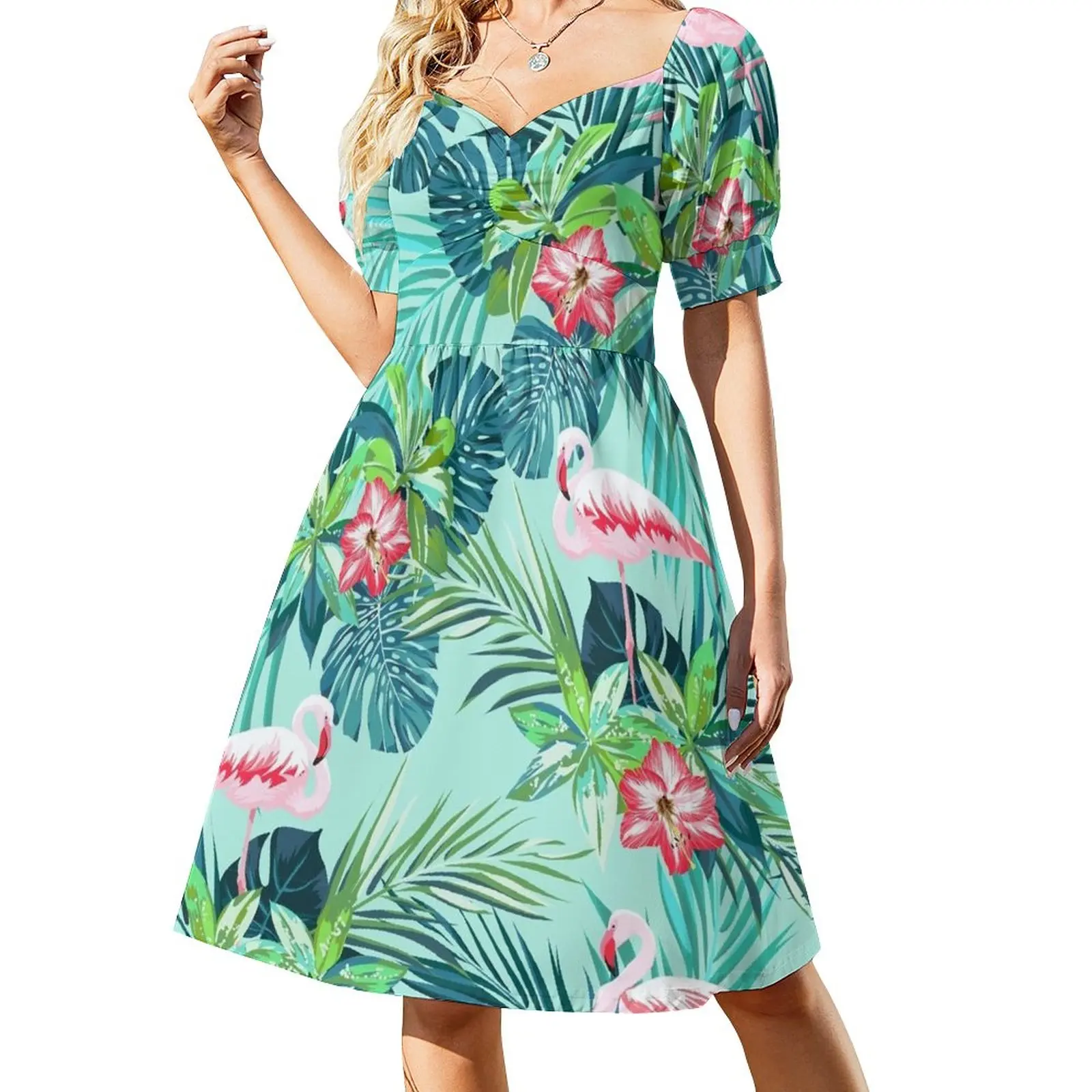 

Bright green flamingos Dress dresses for women 2023 sensual sexy dress for women luxury women's party dress evening prom