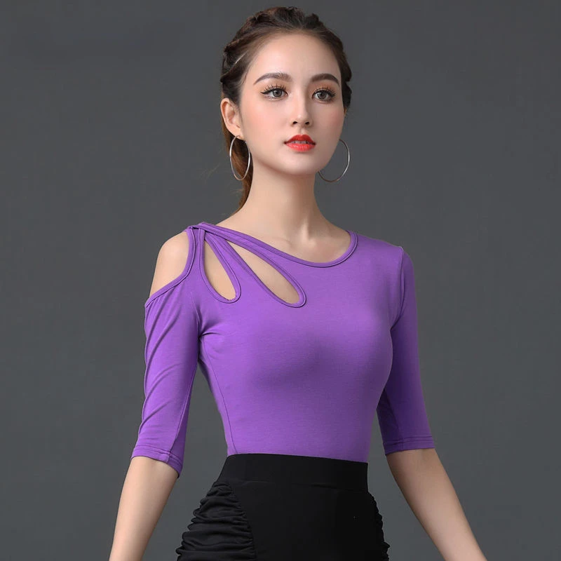 Latin Dance Top National Standard Social Dance Training Clothes