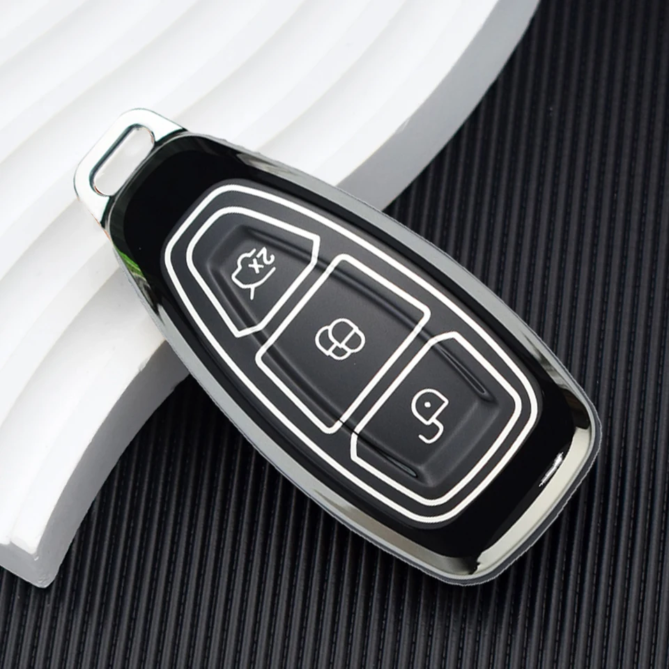 TPU Car Key Fob Cover for Ford Models