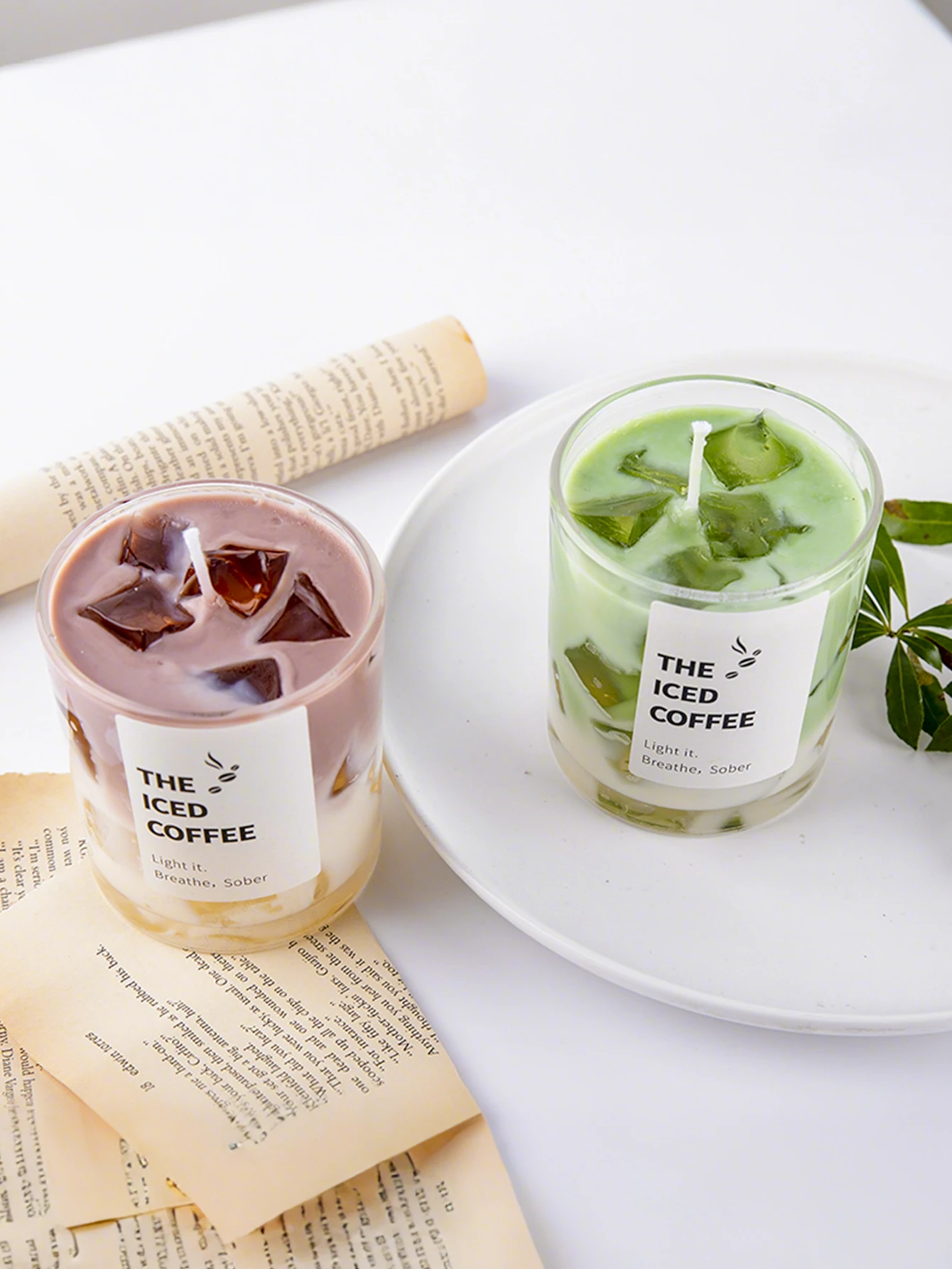 Tea and Coffee Aroma Candle Holder for Home Decor and Special Occasions