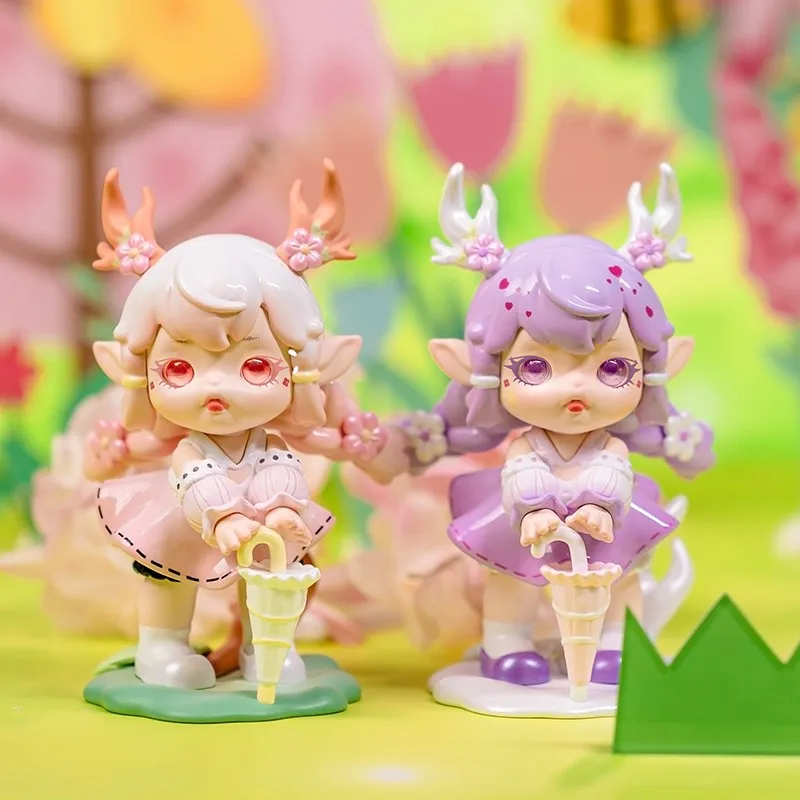 

FLORA Compendium of Materia Medica Series 4 Blind Box Toys Caja Ciega Mystery Box Kawaii Doll Action Figures Model Girl Gift