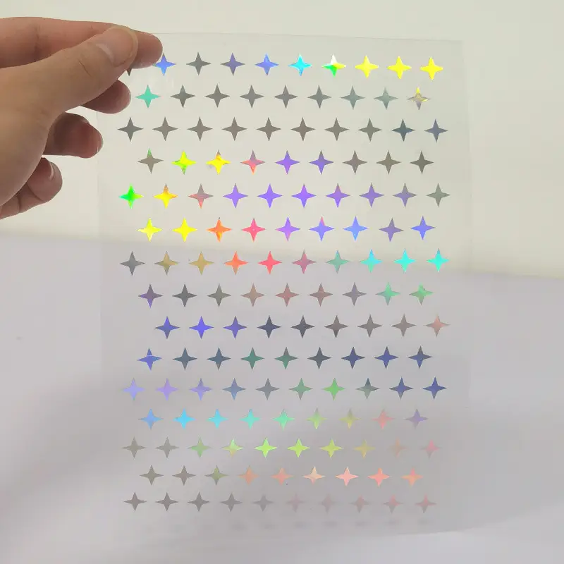 Self Adhesive Laser Engraved Heart Stickers Decorative Paper - Image 7
