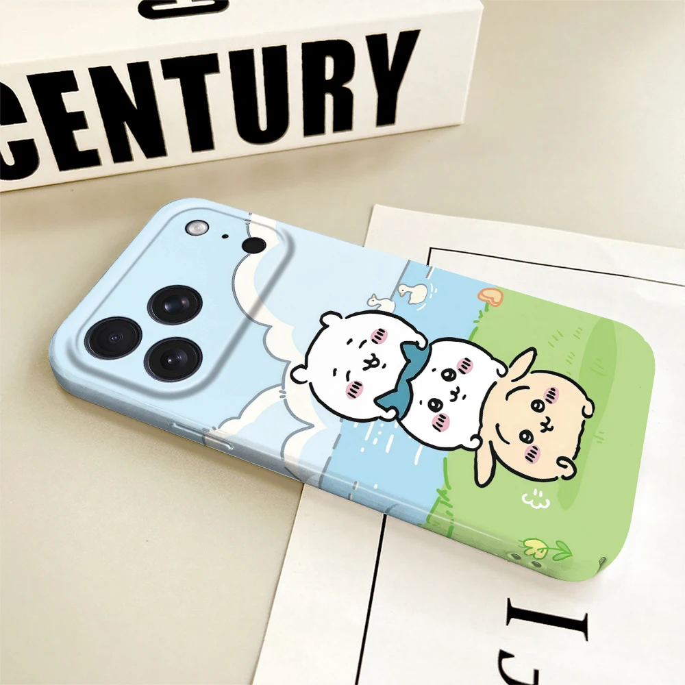 Cartoon C-ChiikawaS Cute Glossy HD Hard Phone Case Cover