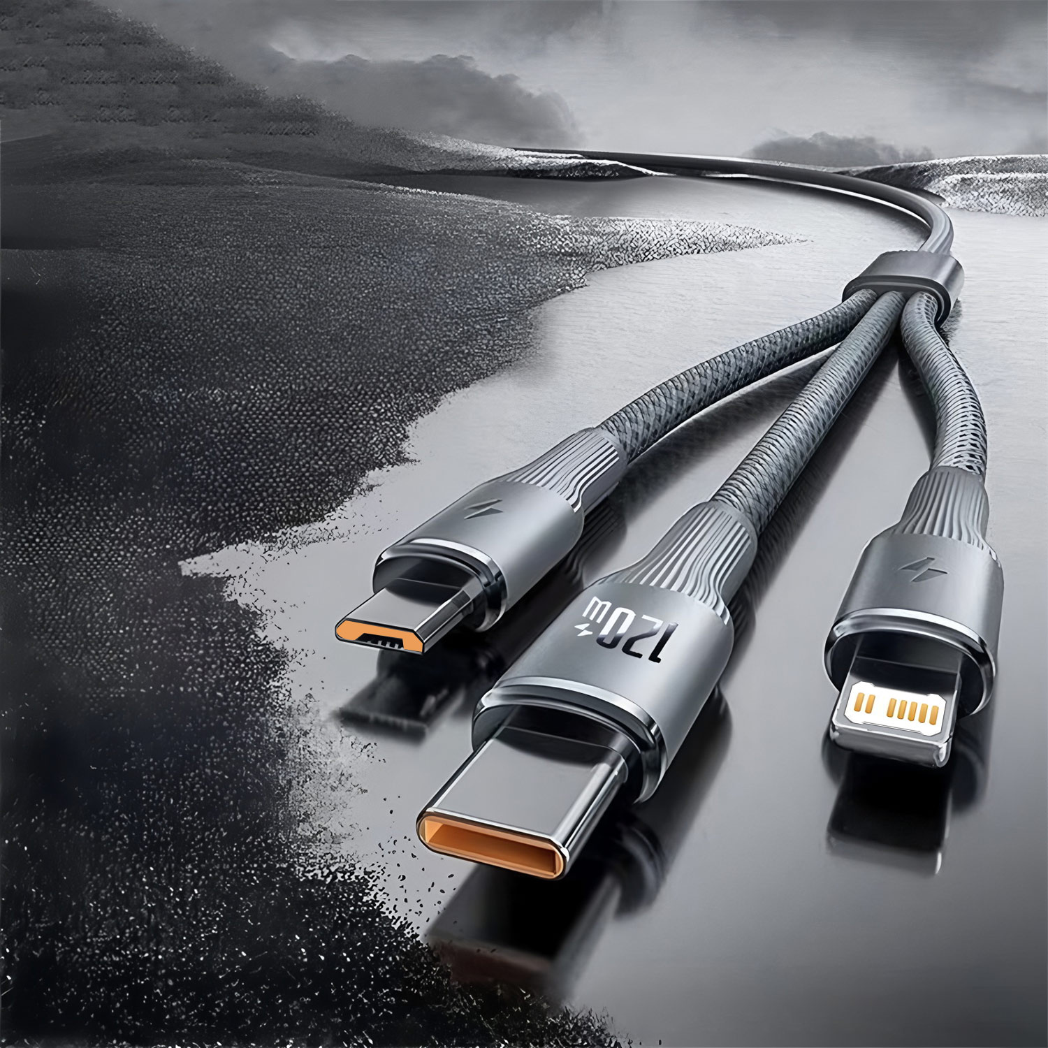 USB Charger – Fast Dual-Port Car Adapter with QC3.0 & LED