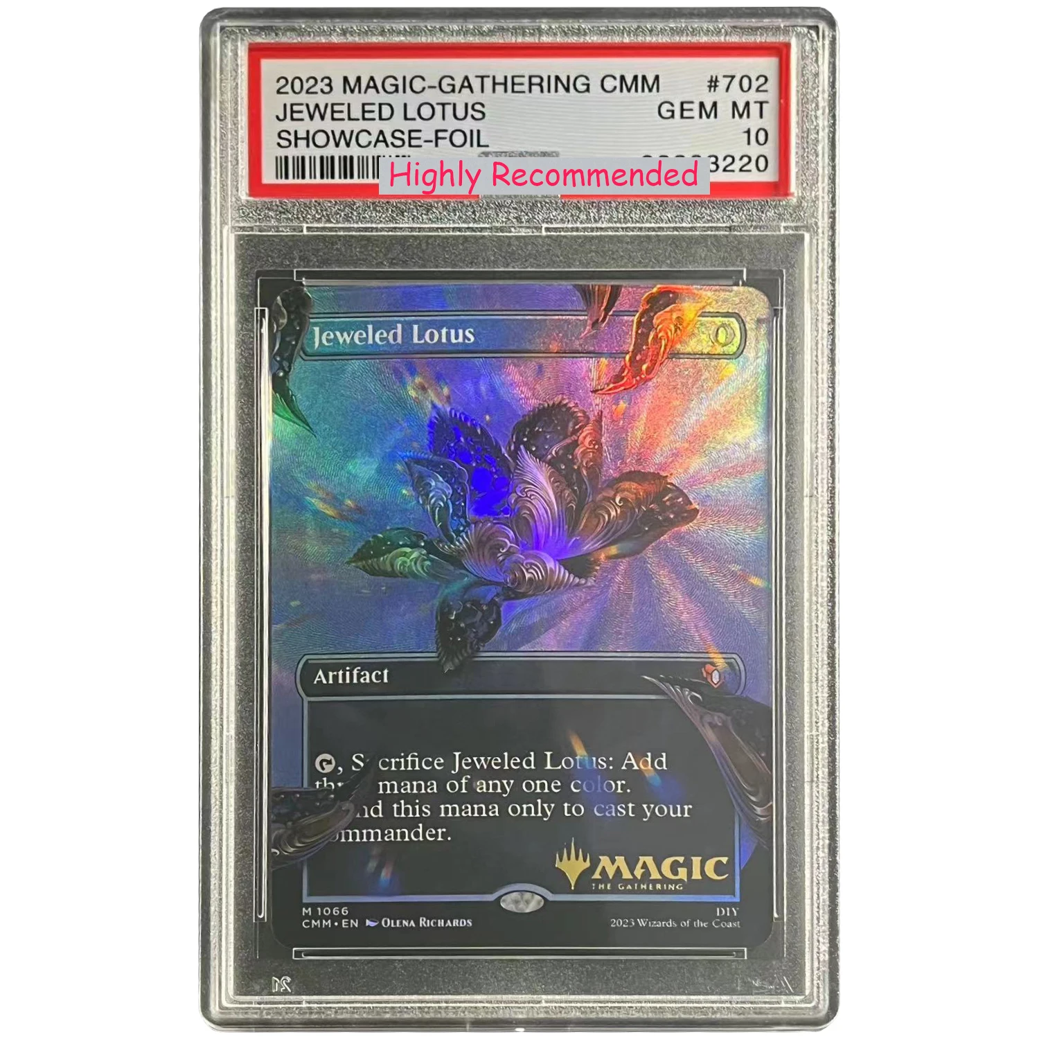 Diy Self Made Mtg Rings Black Lotus Collection Card Copy Copy Version Rating Card Classic Anime Game Gift Toy