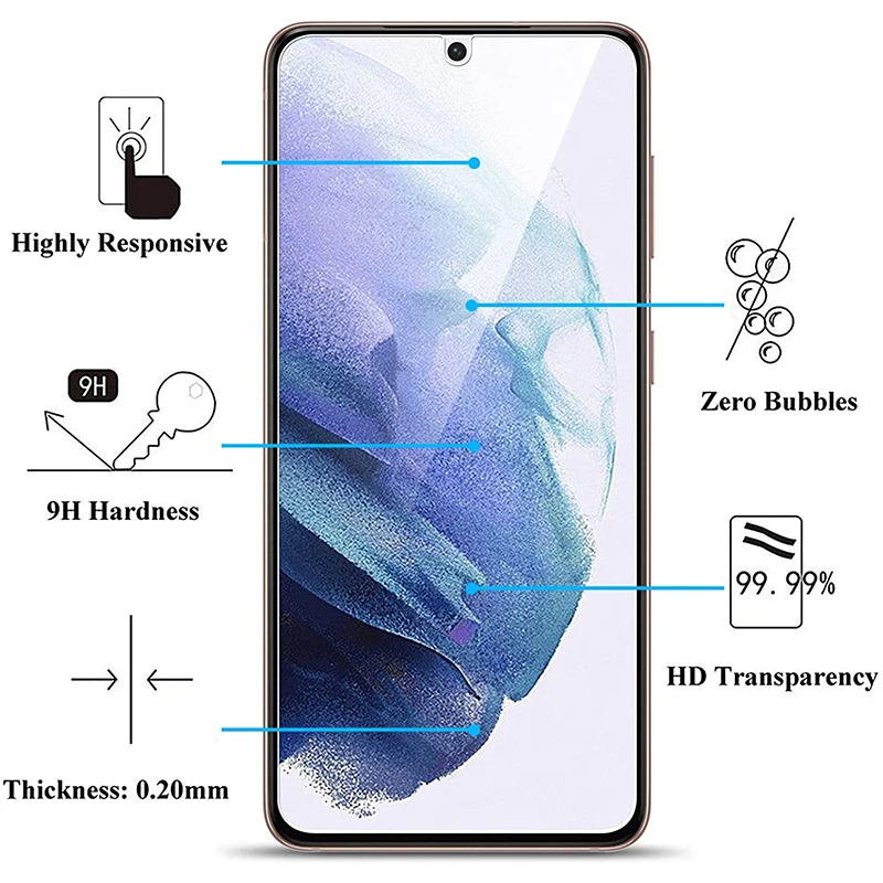 Premium Tempered Glass Screen Protector - 1 to 4 Pack