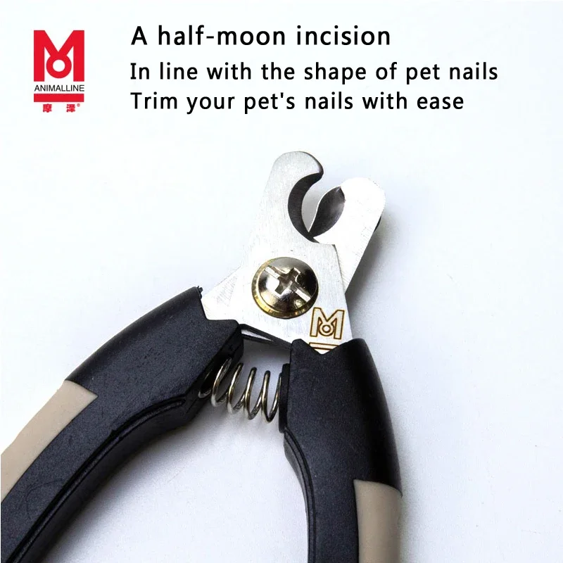 Stainless Steel Pet Nail Clipper for Cats And Dogs Grooming Scissors Cutter with Sickle for Pet Claws-Dog Nail Trimmer