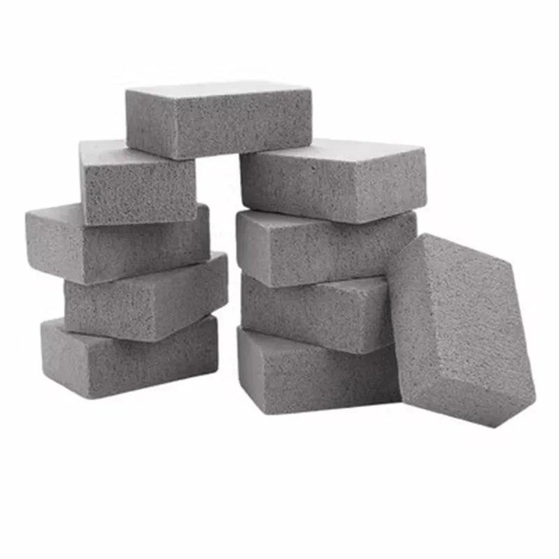 BBQ Grill Cleaning Brush Brick Block Barbecue Cleaning Stone Pumice Brick for Barbecue Rack Outdoor Kitchen BBQ Tools bbq cleaning tools