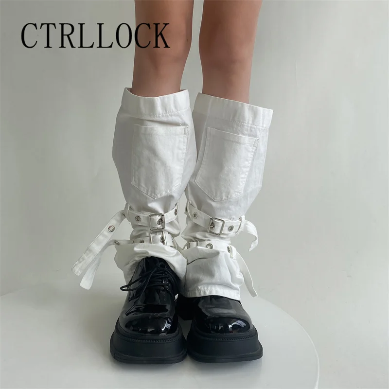 

CTRLLOCK Techwear ремешки Y2K прямая Пряжка ремешки мини карманные гетры