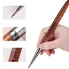 12Style Different Colored Handle Nail Acrylic Brush Liquid Powder DIY Nail Drawing Nail Art Bruses 6