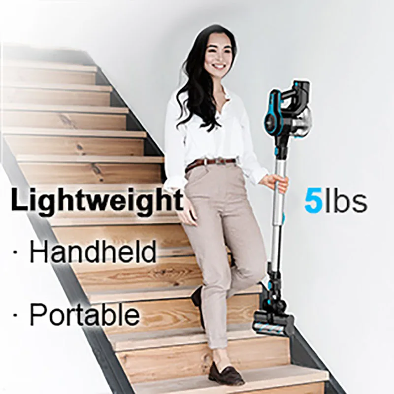 Inse N5s cordless vacuum Cleaner 12kpa 130W brushless motor stick