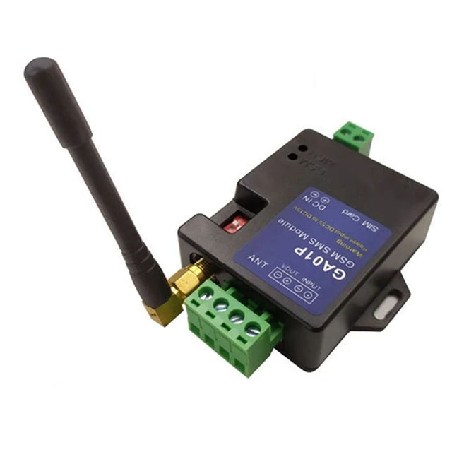 GA01P Vending Machine GSM Alarm Box Support Power Failure Alert One Alarm Input One Alarm Voltage Output 1