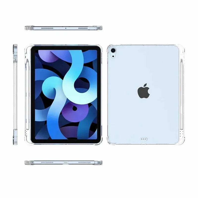 Silicone Case For Ipad Pro 10.2 9.7 11 12.9 10.2 Inch Cover With 