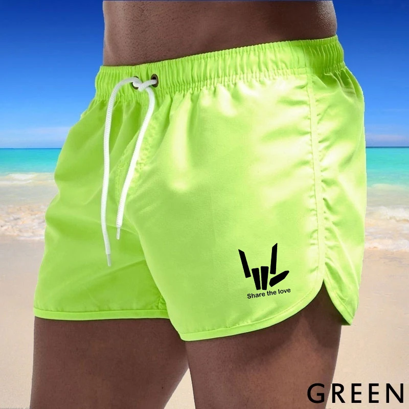 Summer Quick-Dry Shorts Men Swimwear Beach Shorts Swim Shorts Beach Wear Sports 6
