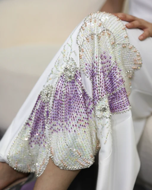 Dubai White Lilac Butterfly Luxury Evening Dresses for Women Wedding Arab One Shoulder Midi Formal Party Dress SCZ206 5