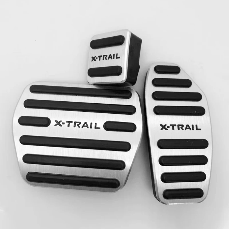 Car Pedals Foot Pads Fuel Accelerator Brake Pedal Covers For Nissan X-Trail X Trail T32 T33 2014- Accessories Car Accessories Car Pedals Pedal Cover