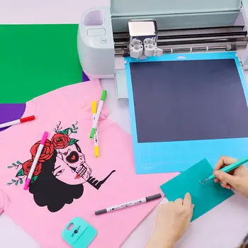 HTVRONT 58pcs Tools and Accessories Bundle Cricut Kit 3