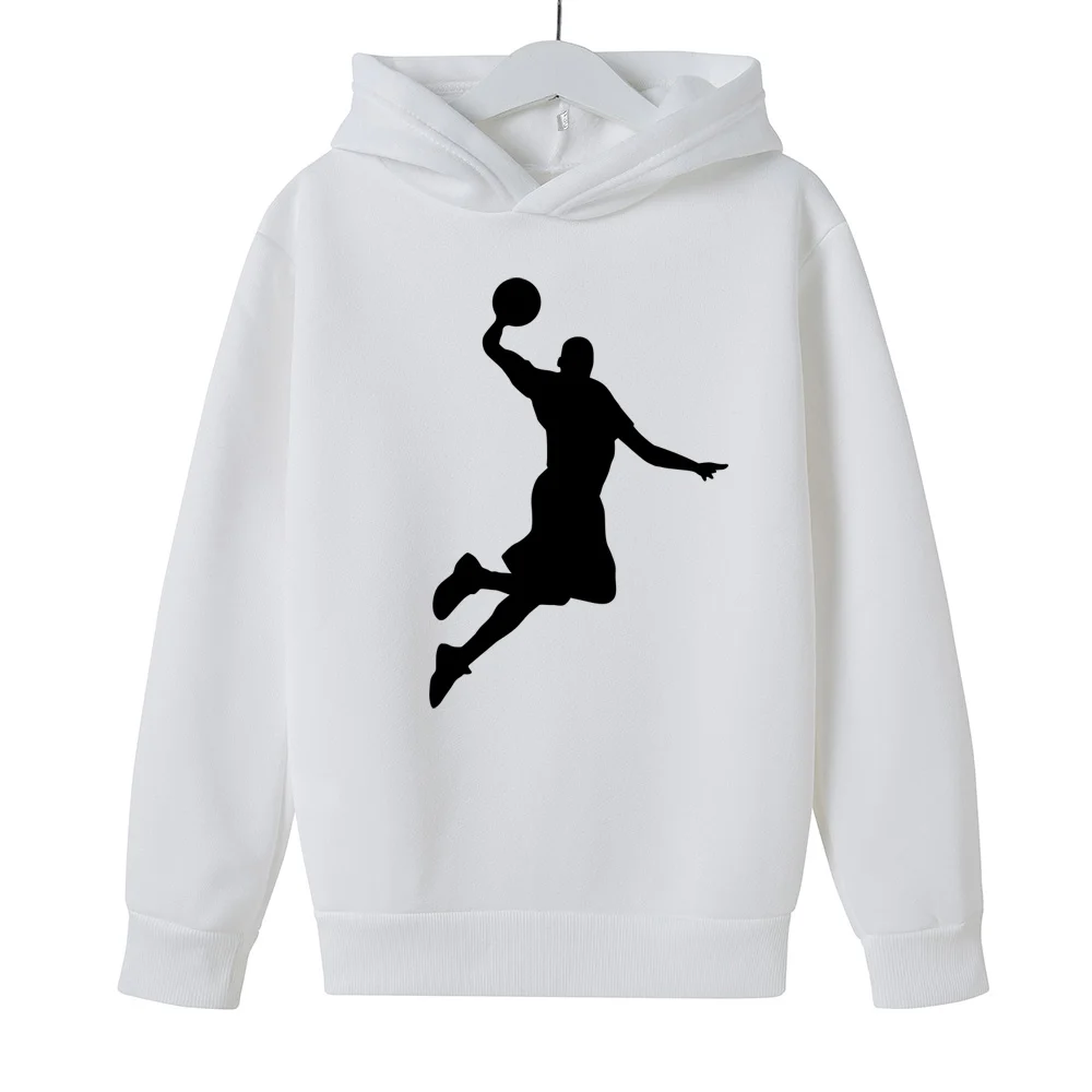 

Hot Basketball Hooded Sweater Toddler Baby Boys Girls Clothes Sports Hoodie Sweatshirt Child Top Autumn Hoodies Coat Clothing