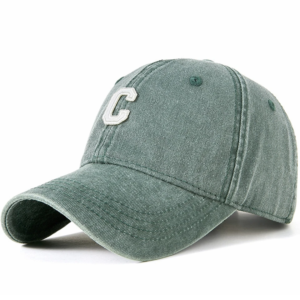 Casquette De Baseball Délavée Unisexe - Coton Vieilli - Taille Réglable - Idéal Pour L'hiver
