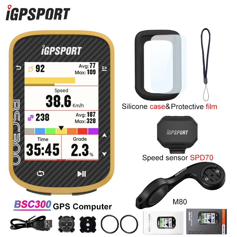 iGPSPORT BSC300 BSC 300 Bike GPS Computer Cycling Wireless