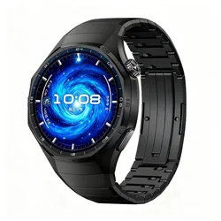 Enhanced Titanium Alloy Metal Strap - No Gap Quick - Release Design - Huawei GT6 Pro (Black)