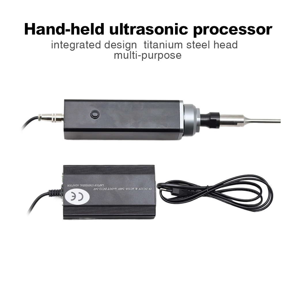 NEW Handheld Ultrasonic Homogenizer mixer cell disruptor cell sonicator 150W 100uL～100mL