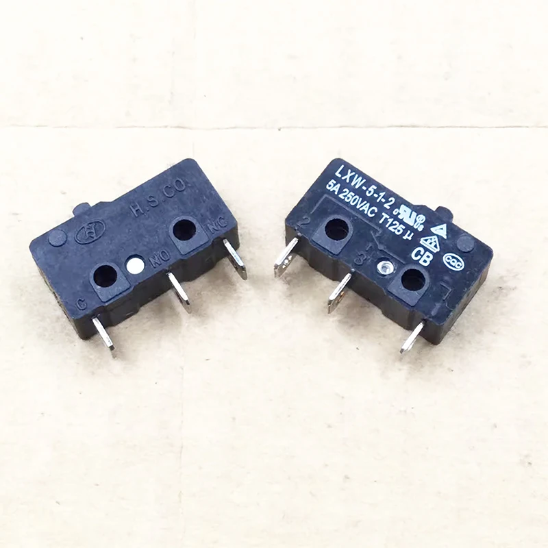 1pcs/lot LXW-5-1-2 Microswitch long handle small travel limit switch 2 pin 3 pin ultra light touch