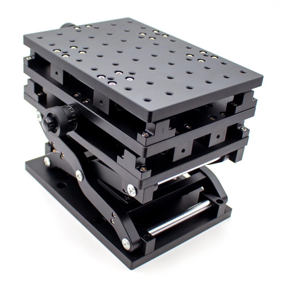 3 Axis Moving Table Portable Manual Slide Table Translation Stage