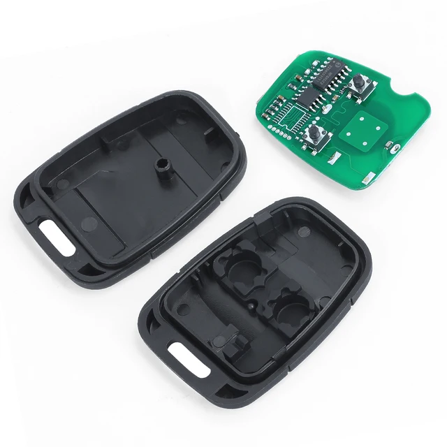 กุญแจรีโมท KEYECU 2 ปุ่ม 433MHz สำหรับรถยนต์แลนด์โรเวอร์ ดิสคัฟเวอรี่ ฟรีแลนเดอร์ ZS ZR 200 400 25 45 C50 สำหรับรถยนต์เอ็มจี สำหรับรถยนต์นิสสัน KHH3TXB 53872752F 5