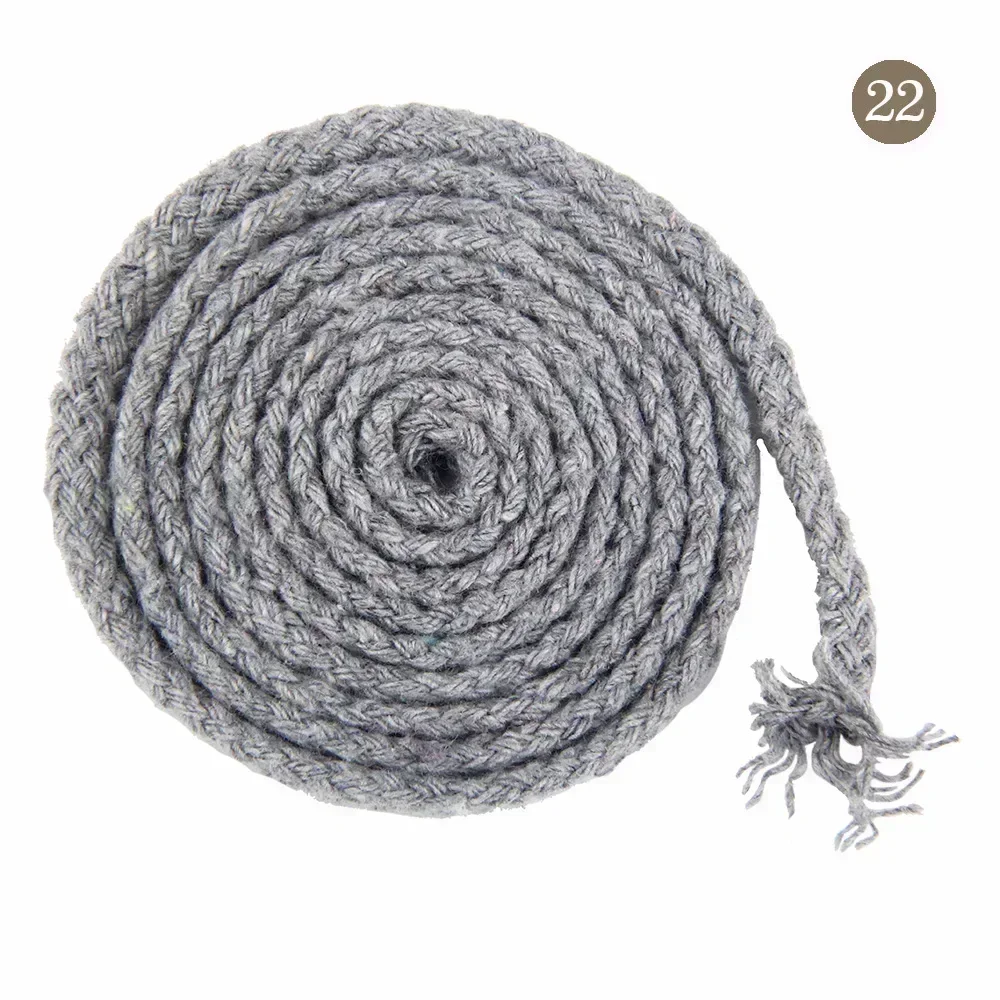 Premium Cotton Twisted Rope for Sewing & Crafting - 10M 5/7mm, Ideal for Bag Straps & Home Decor