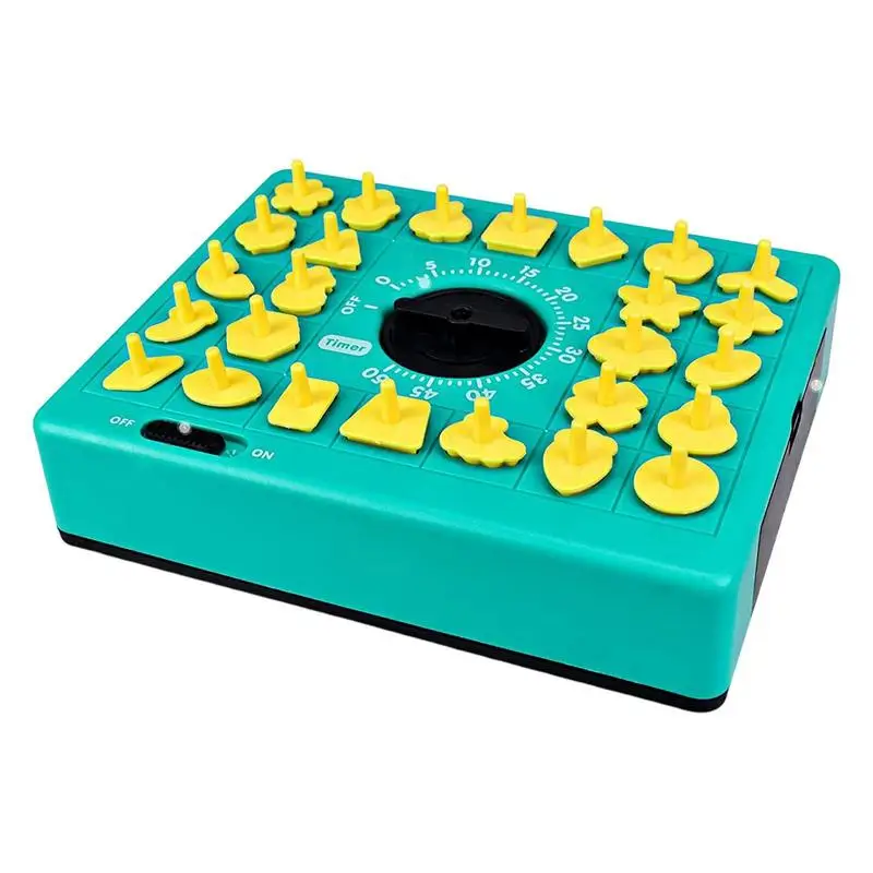 

Kids Shape Matching Pop-Up Tray Toy Set With Timer Family Board Kids Time Board Puzzle Toy Sorting Game Plaything For Boys Girls