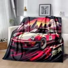 3D Classic Racing Car Soft Flannel Blanket for Bed Bedroom Sofa Picnic, Warm Throw Blanket for Cover Outdoor Leisure Nap Gifts 6